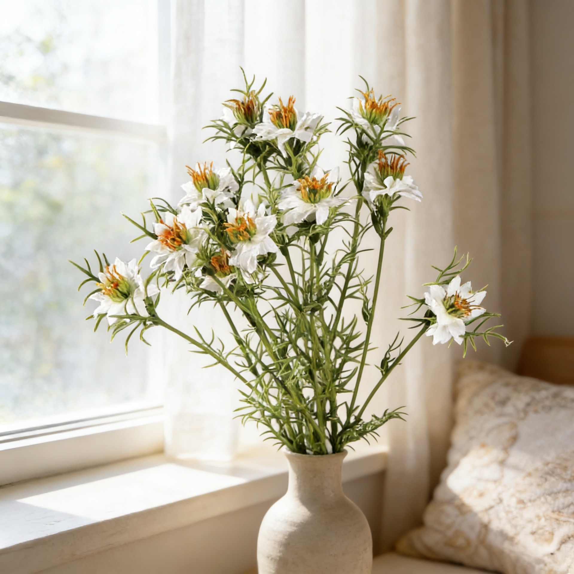 Buket Pengantin Gaya Bunga Lia - Home Decor Daisy ulasan dan harga