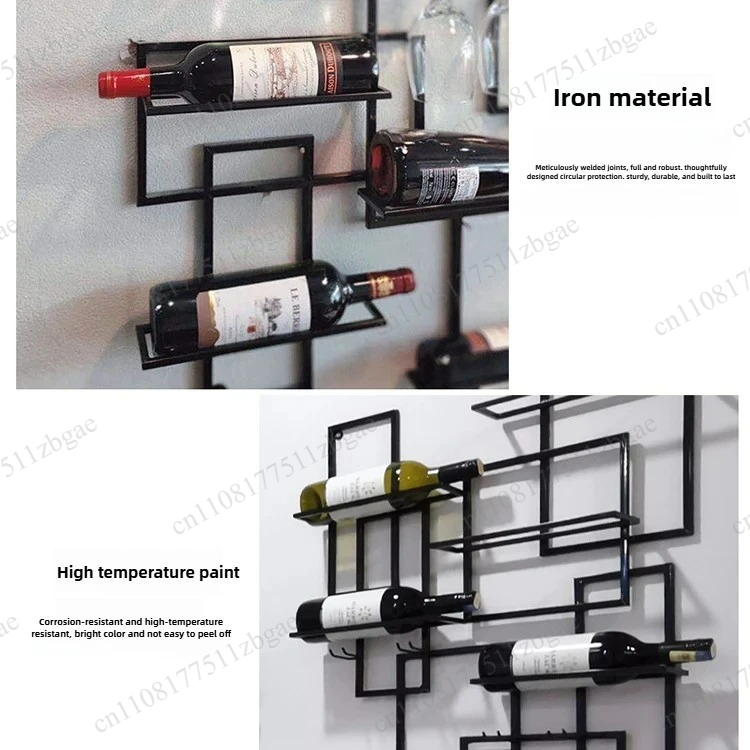 Organizer Dinding Bergaya Erop - Home Decor Glass ulasan dan harga
