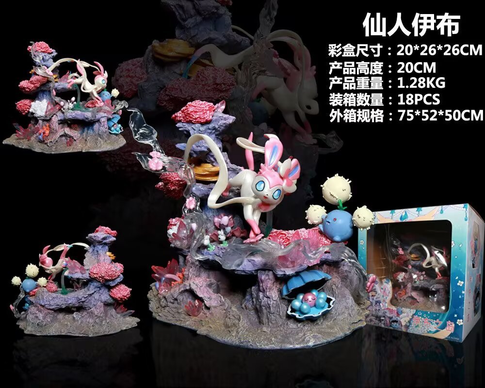Tersedia Figur GK Sylveon Shro - Home Decor Resin ulasan dan harga