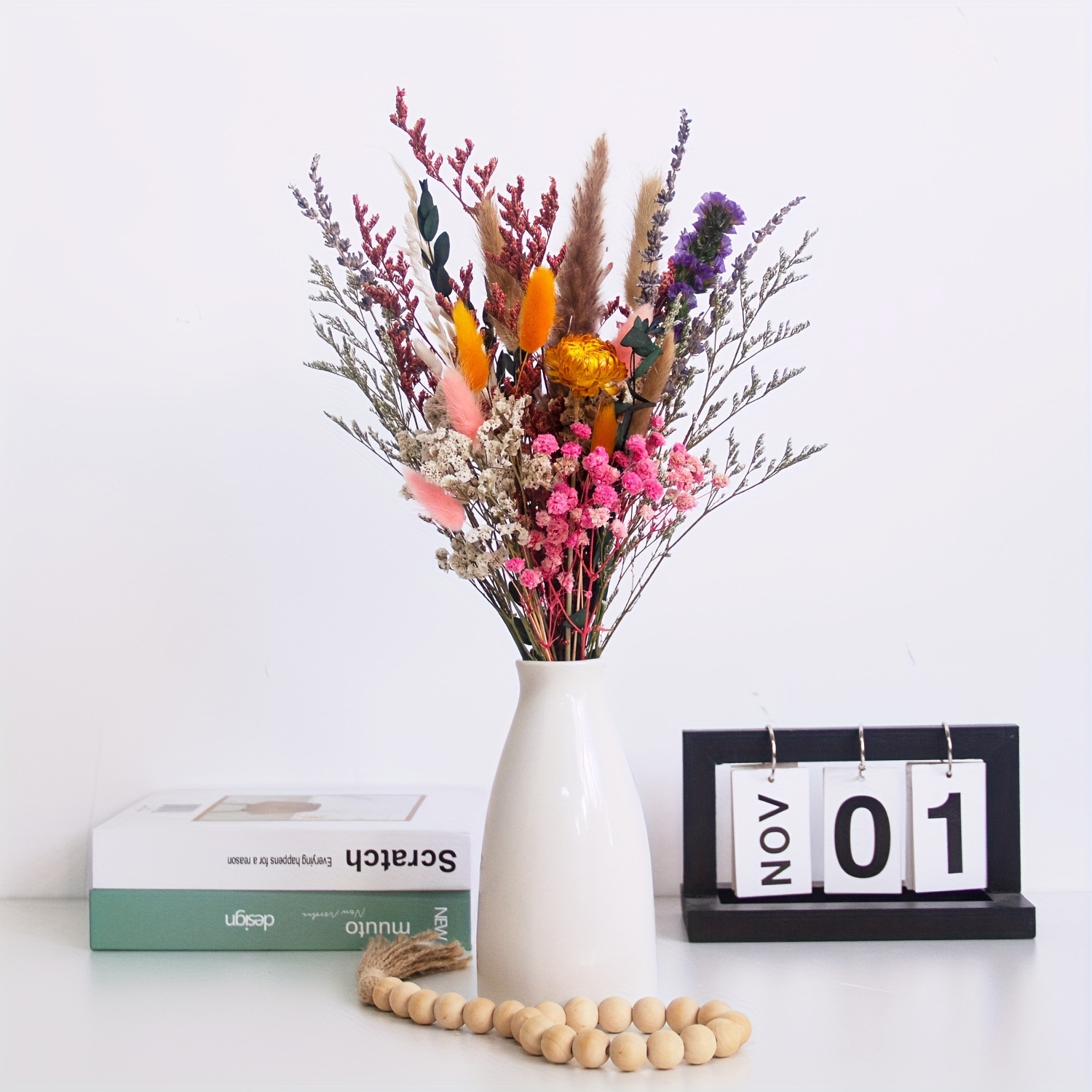 Buket Bunga Baby's Breath Keri - Home Decor Minimalist Style ulasan dan harga