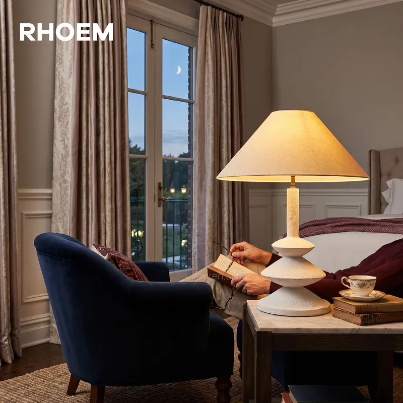 RHOEM Lampu Meja Pesaro untuk  - Home Decor Light ulasan dan harga