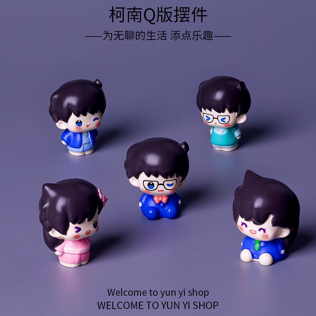 Figur Mini Resin Detektif Cona - Home Decor Resin ulasan dan harga