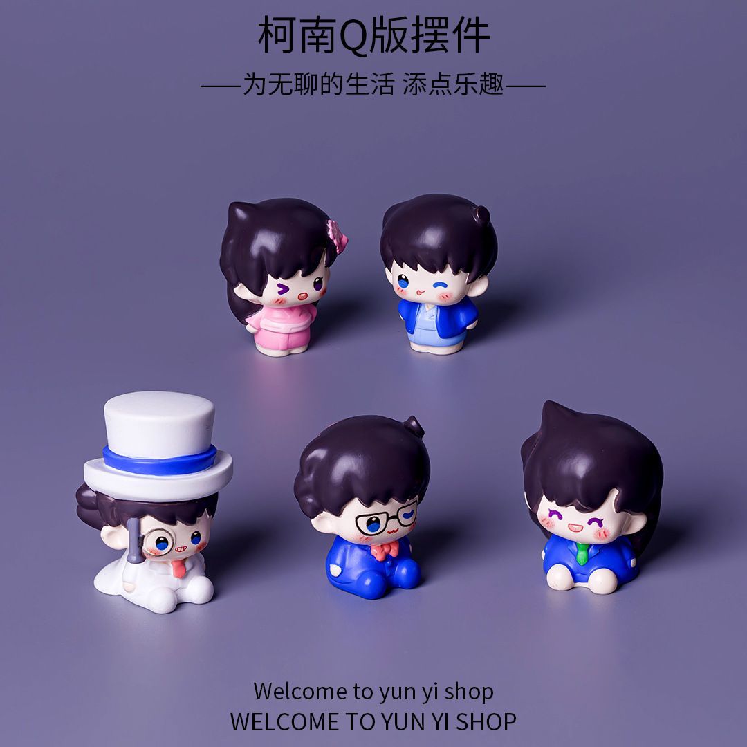 Figur Mini Resin Detektif Cona - Home Decor Resin ulasan dan harga