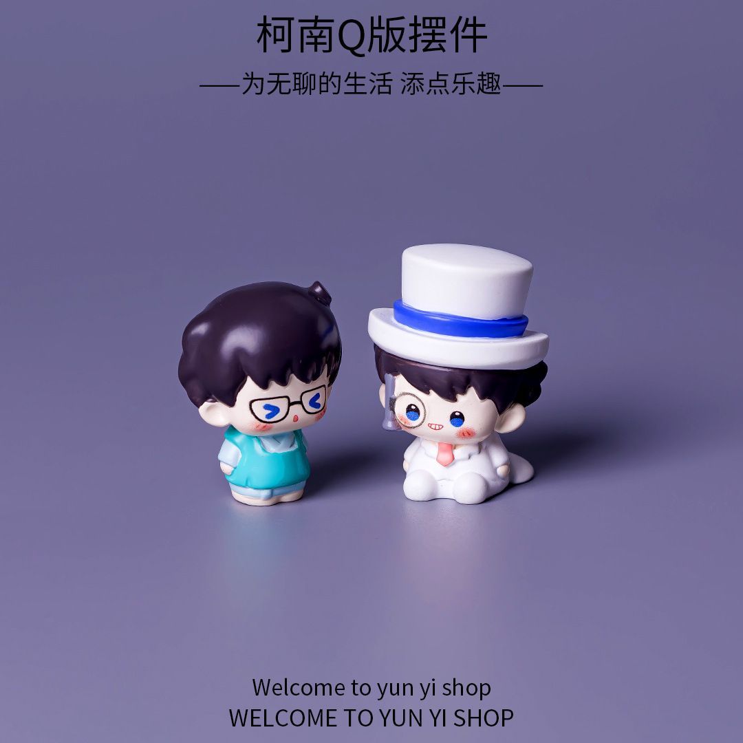 Figur Mini Resin Detektif Cona - Home Decor Resin ulasan dan harga