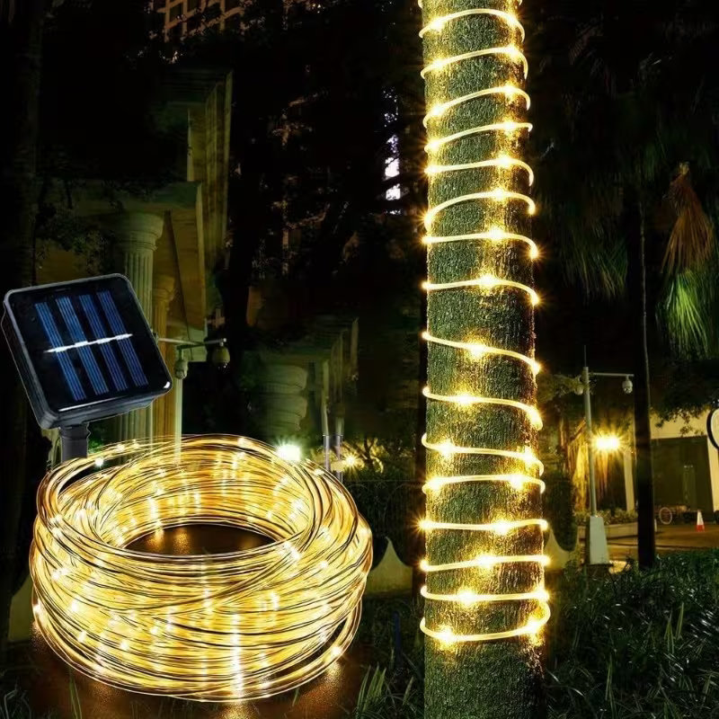 Lampu Tali Tenaga Surya Tahan  - Rope Light Decoration ulasan dan harga