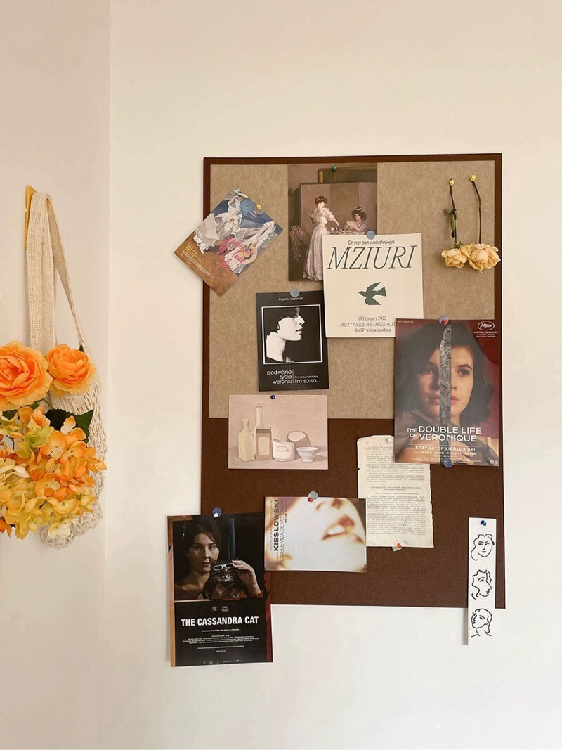 PAPAN FELT untuk Dinding DIY P - Home Decor Vision Board ulasan dan harga