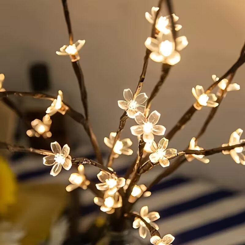1/2 Buah 20LED Lampu Cabang Po - Home Decor Light ulasan dan harga
