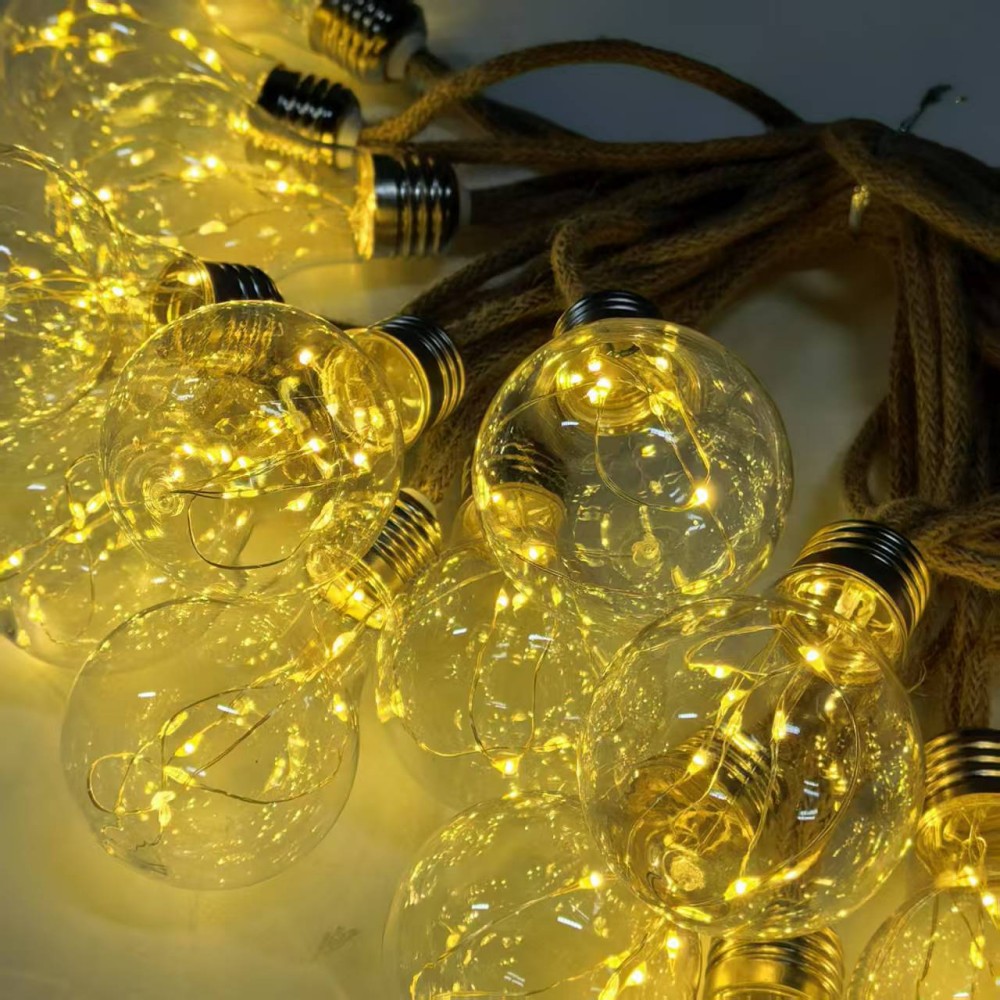 Lampu Tali LED Vintage 5M10LED - Rope Light Decoration ulasan dan harga