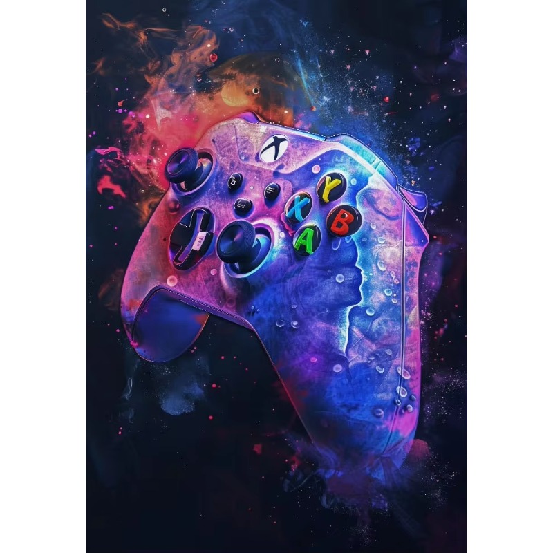 Poster Video Game Neon Cat Air - Home Decor Xbox Games ulasan dan harga