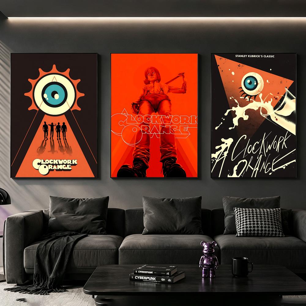 Poster A Clockwork Orange, Cet - Home Decor Living Room Ideas ulasan dan harga
