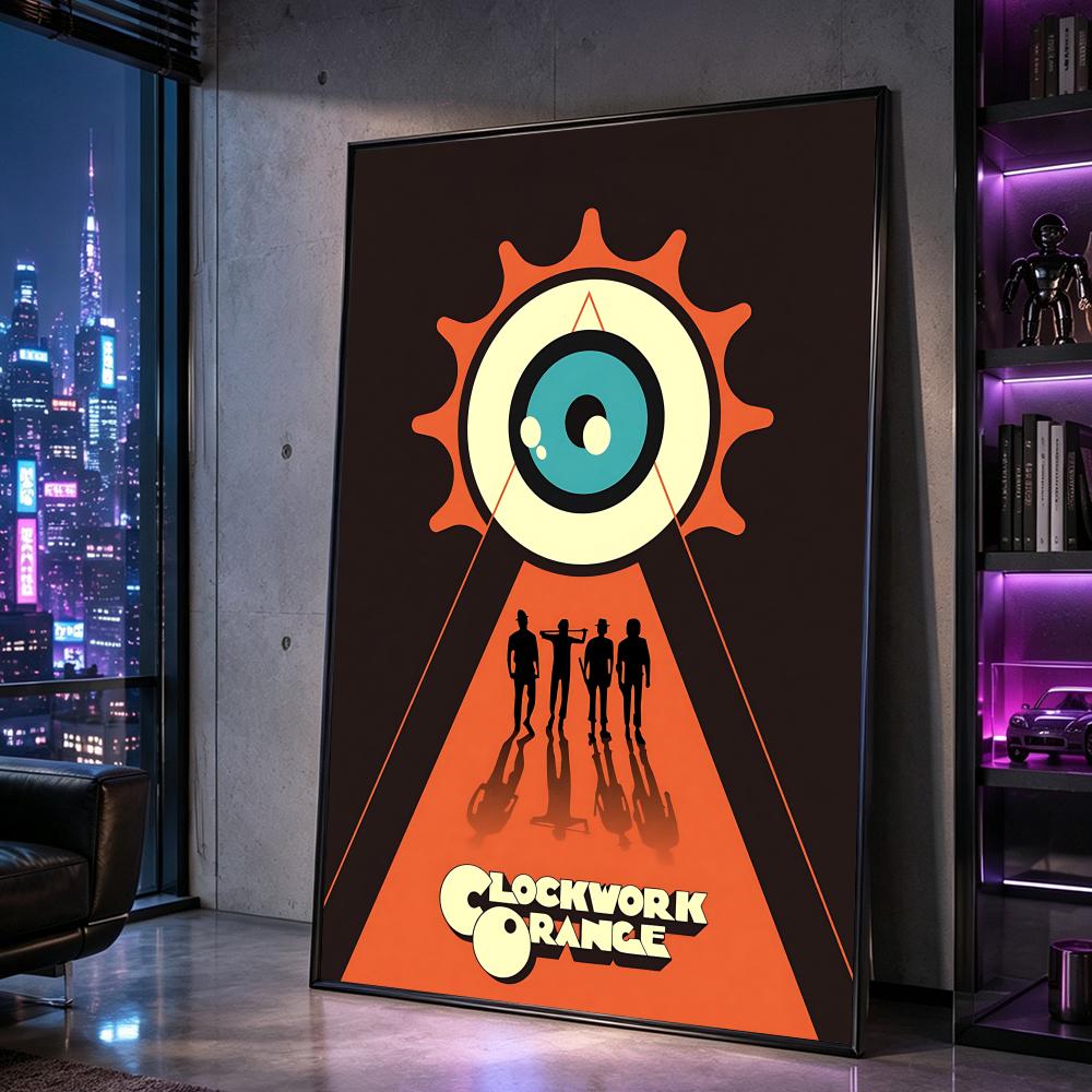 Poster A Clockwork Orange, Cet - Home Decor Living Room Ideas ulasan dan harga