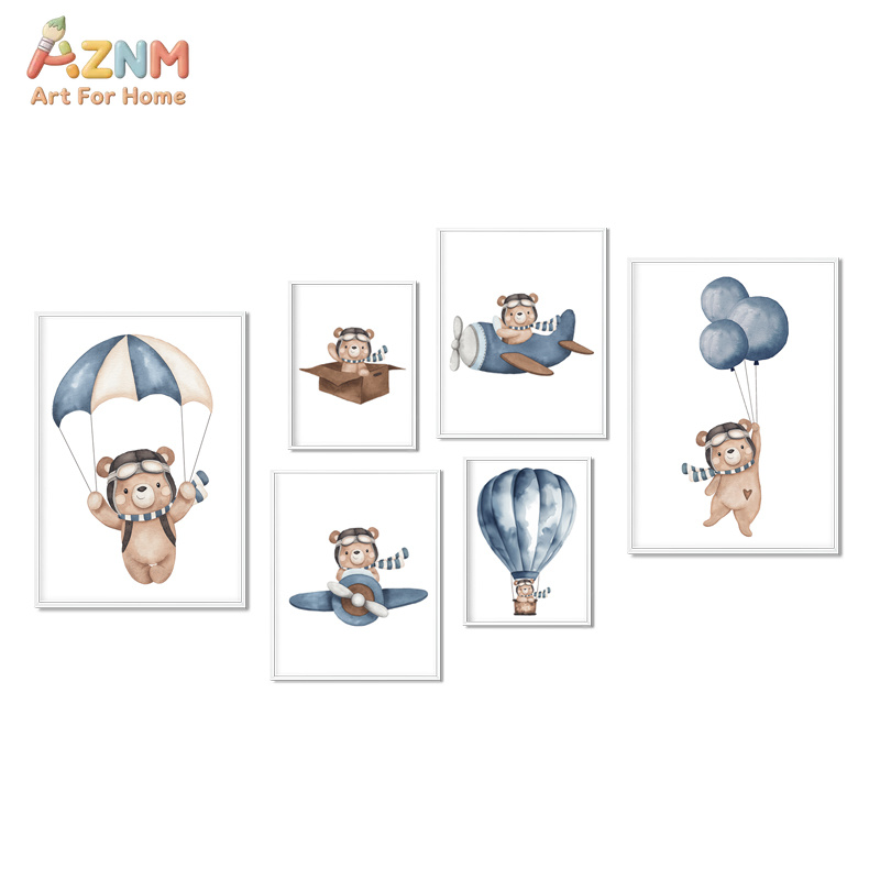 AZNM Cetakan Kanvas Tanpa Bing - Home Decor Pt ulasan dan harga