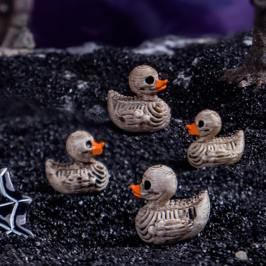 Ornamen Patung Bebek Tengkorak - Home Decor Resin ulasan dan harga