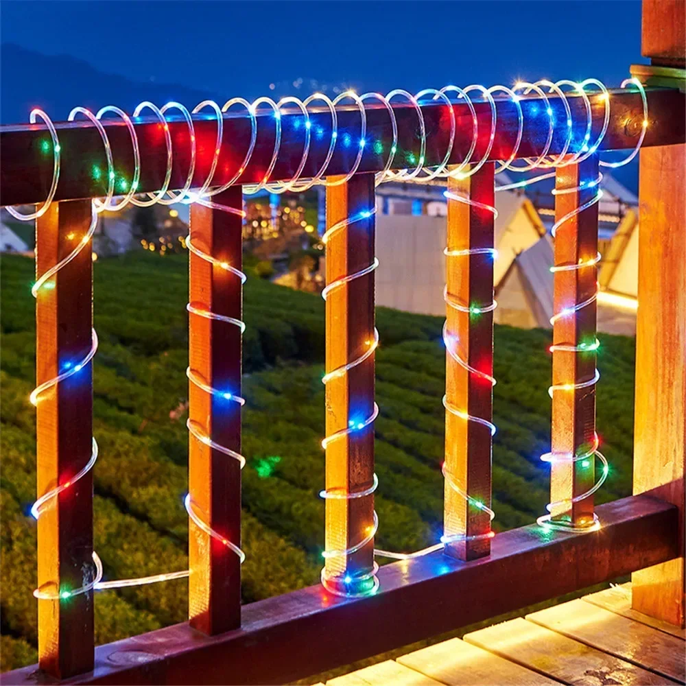 Lampu Tali Surya LED Biru PVC  - Rope Light Decoration ulasan dan harga