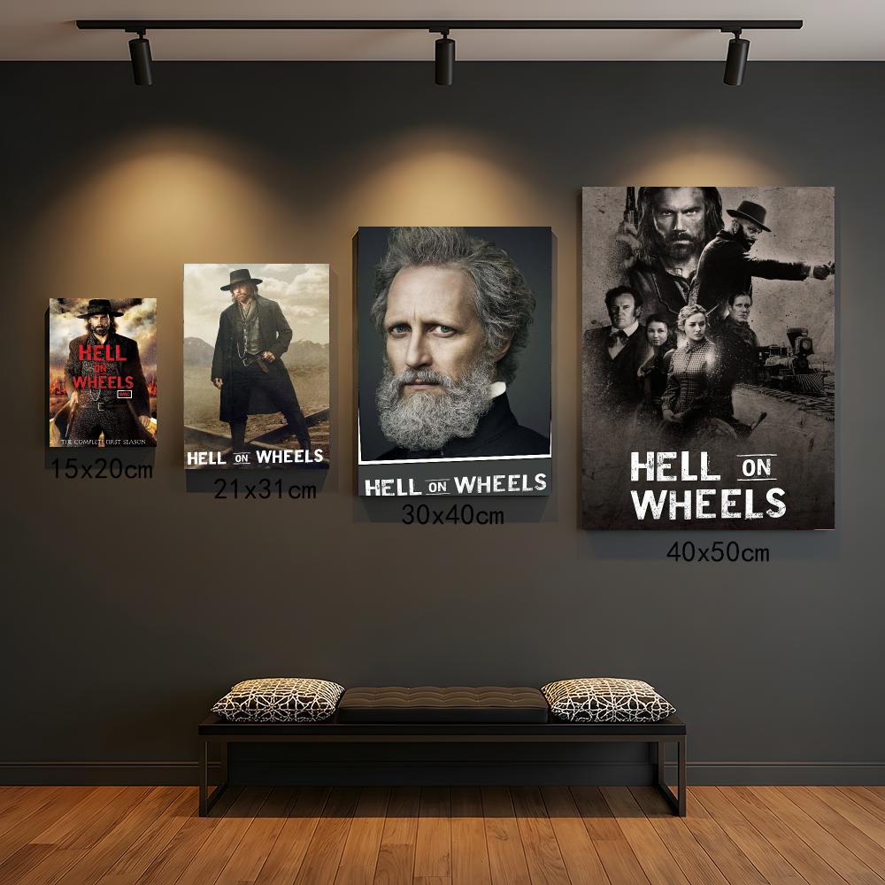 Poster TV seri H-Hell on Wheel - Home Decor On Wheels ulasan dan harga