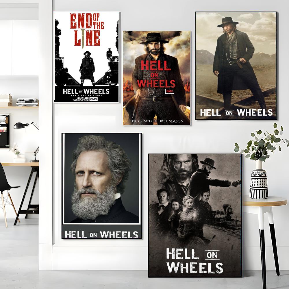 Poster TV seri H-Hell on Wheel - Home Decor On Wheels ulasan dan harga