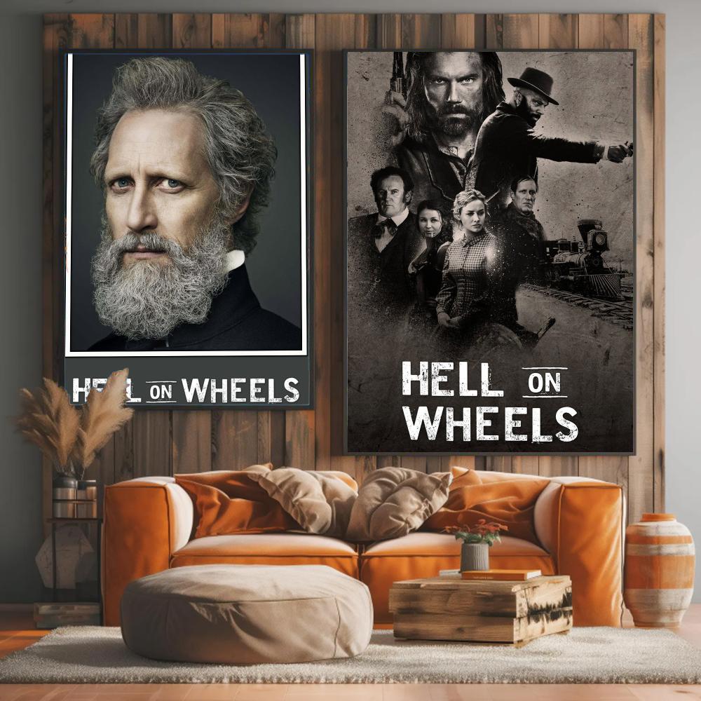 Poster TV seri H-Hell on Wheel - Home Decor On Wheels ulasan dan harga