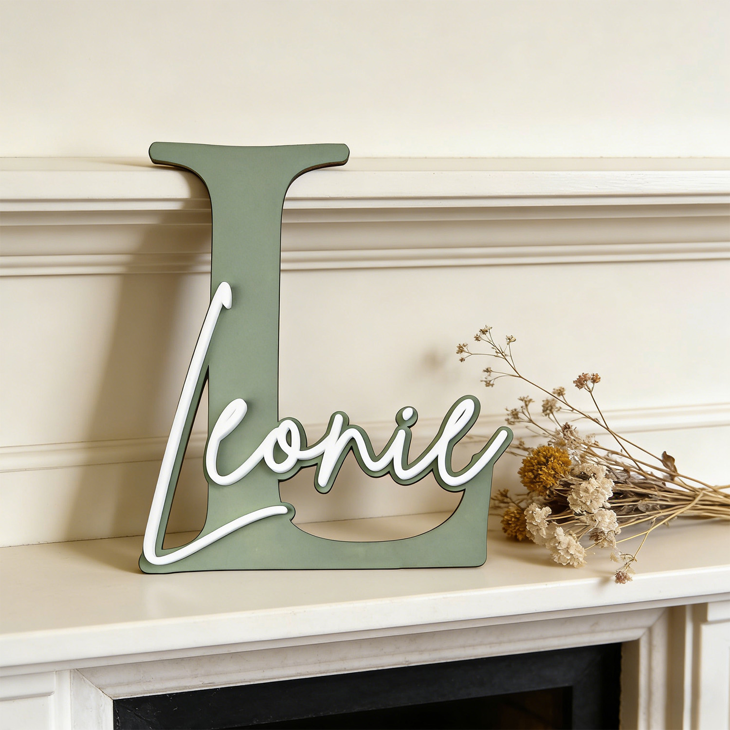 1 Buah Plakat Dekorasi Nama Ka - Home Decor Names ulasan dan harga