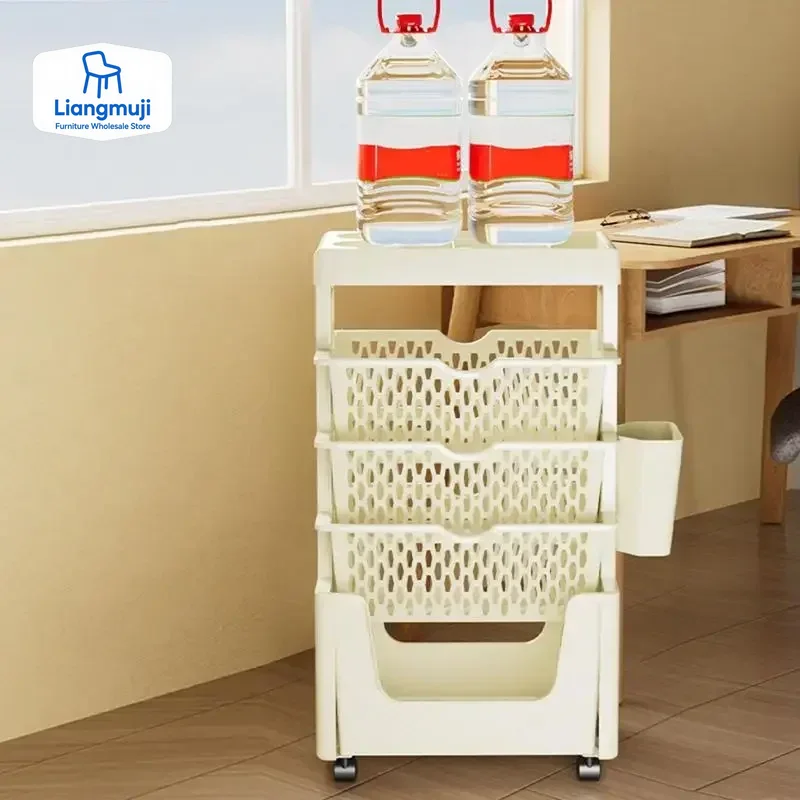 Rak Buku Bergerak 5 Tingkat de - Home Decor On Wheels ulasan dan harga
