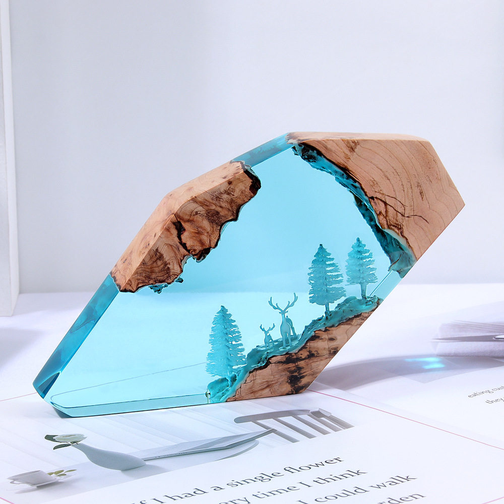 Ornamen Meja Peri Hutan Rusa,  - Home Decor Resin ulasan dan harga