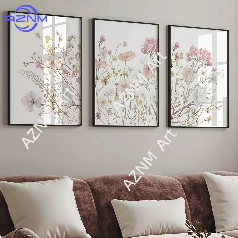 1 Buah/3 Buah Lukisan Seni Kan - Home Decor Minimalist Style ulasan dan harga