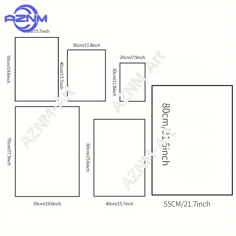 1 Buah/3 Buah Lukisan Seni Kan - Home Decor Minimalist Style ulasan dan harga