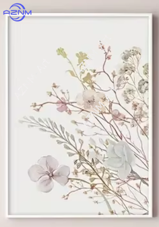 1 Buah/3 Buah Lukisan Seni Kan - Home Decor Minimalist Style ulasan dan harga