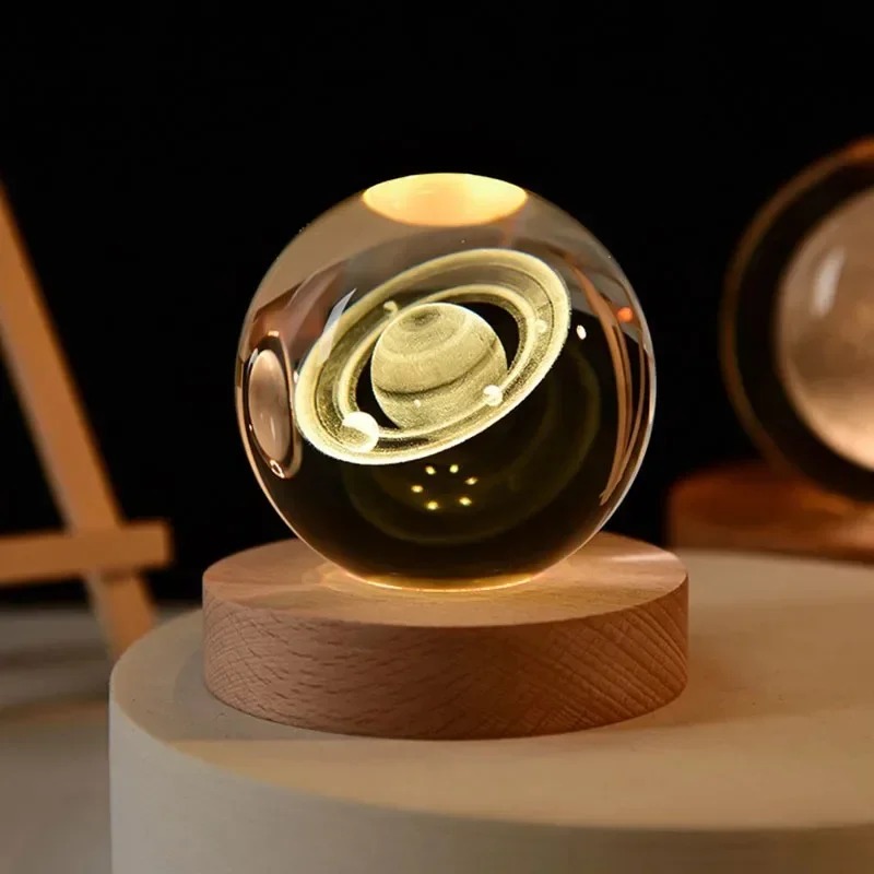 Dekorasi Bola Kristal 6cm Astr - Home Decor Glass ulasan dan harga