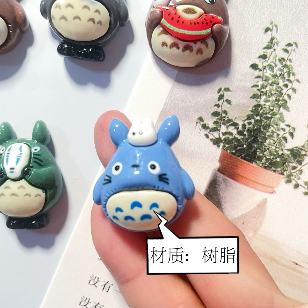 Magnet Kulkas Resin Anime Toto - Home Decor Resin ulasan dan harga