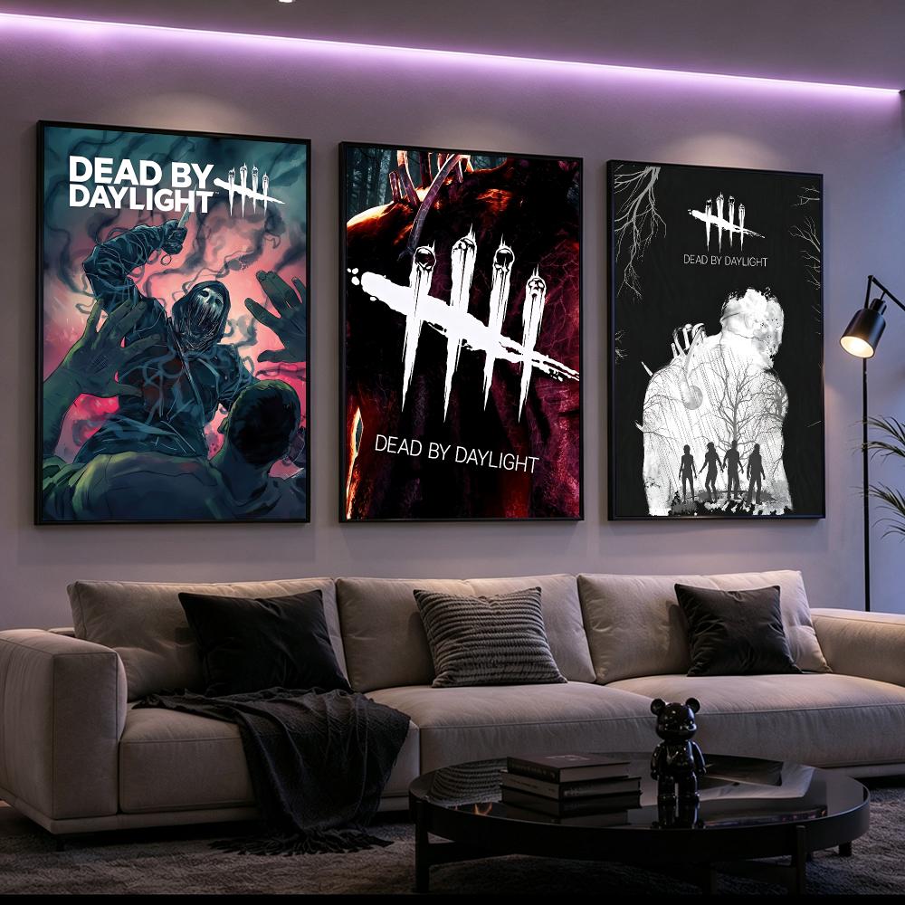 Poster Dead by Daylight Cetak  - Home Decor Living Room Ideas ulasan dan harga
