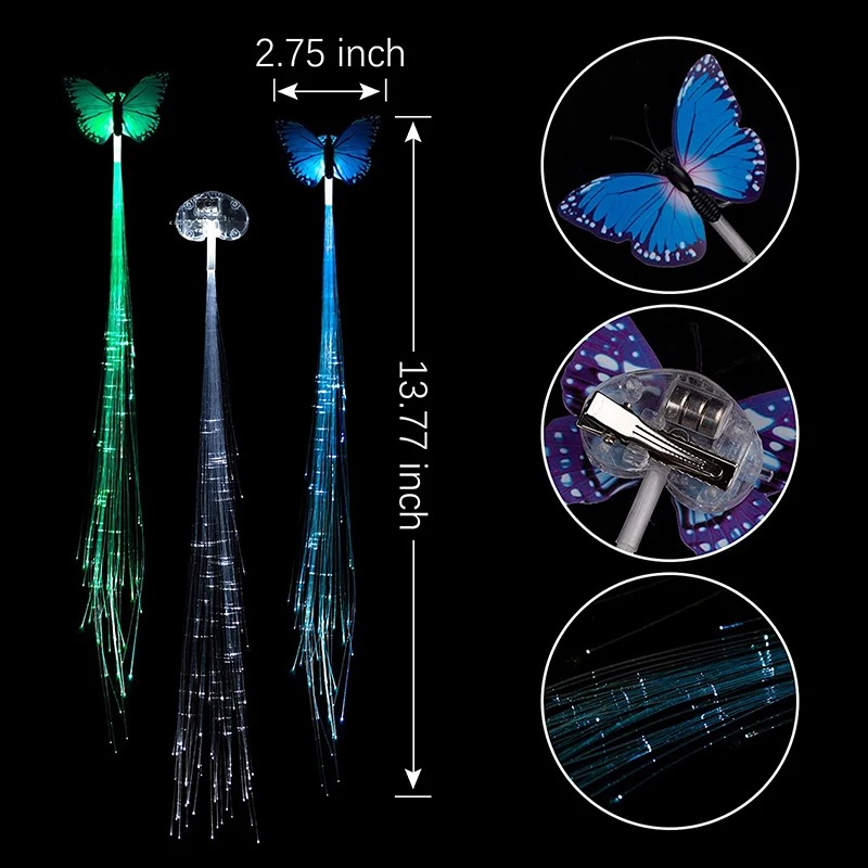 1-10 Buah LED Kepang Rambut Be - Rope Light Decoration ulasan dan harga
