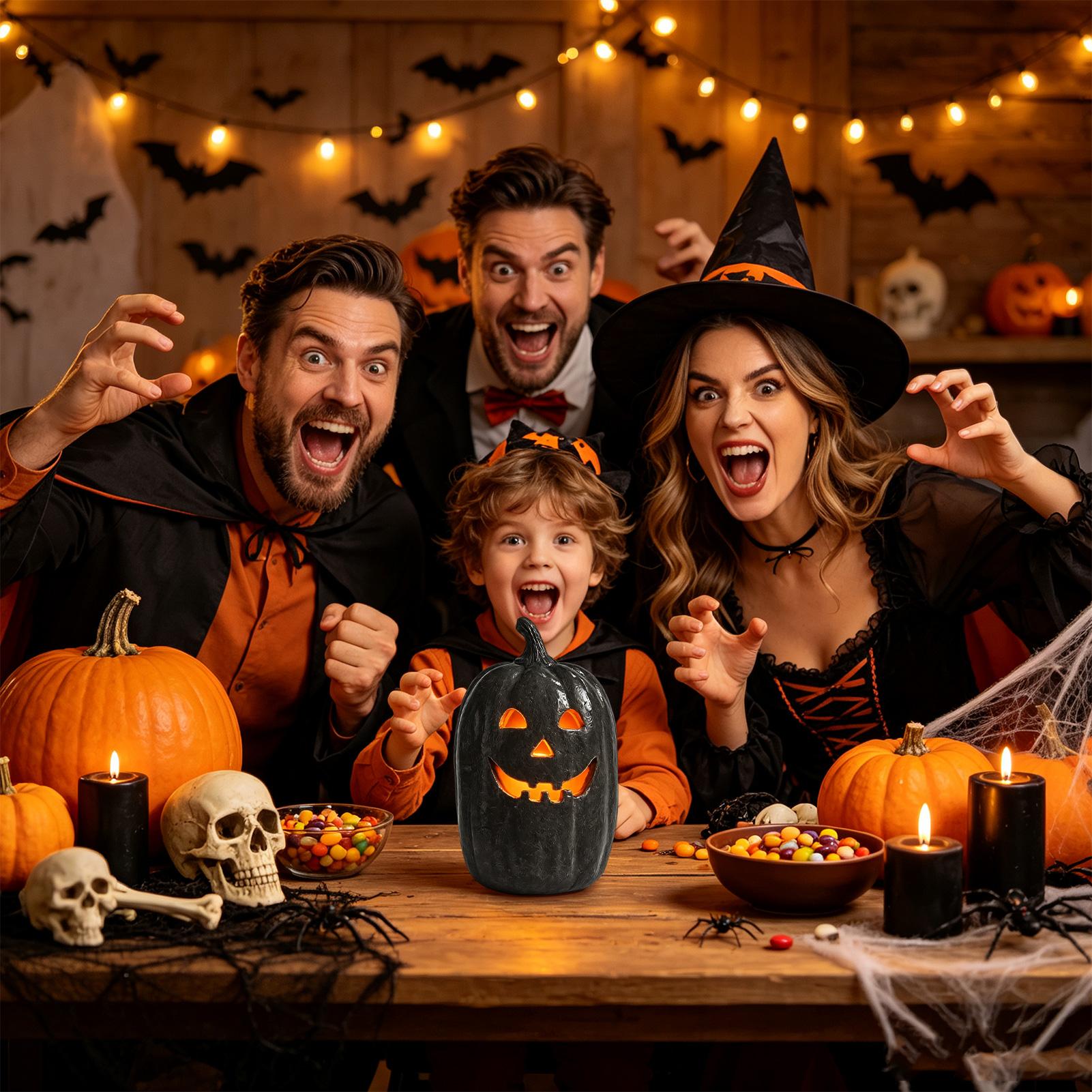 Dekorasi Labu Halloween, Lente - Home Decor Resin ulasan dan harga